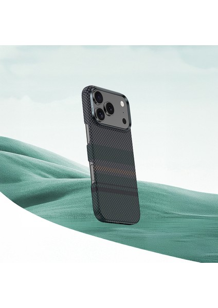 iPhone 17 Air Uyumlu Kılıf M-Safe Özellikli Karbon Fiber Benks Aurora Armorair Kevlar Kapak Siyah fiyatları