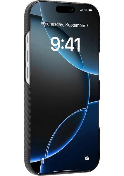 iPhone 17 Pro Kılıf M-Safeli 600D Metal Kamera Çerçeveli Raptic Aramid Fiber Geotik Serisi Siyah indirimleri