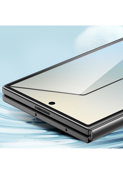 Galaxy Z Fold 7 Uyumlu Benks Ultra Shield Ekran Koruyucu Uygulama Aparatlı Siyah