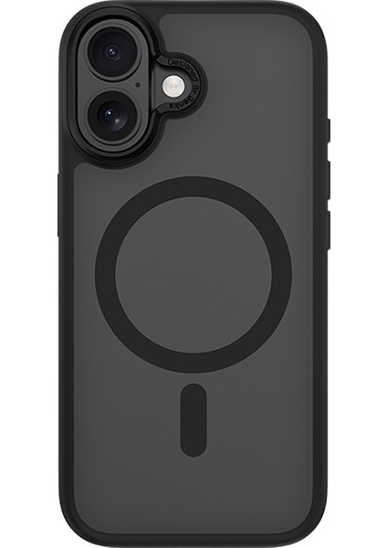 iPhone 17 Uyumlu Kılıf M-Safe Şarj Özellikli Benks Mist Protective Kapak Siyah