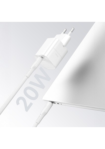 WI-G014 Cube Serisi Gan Tech Pd Hızlı Şarj Özellikli Mini Şarj Başlığı 20W Beyaz indirimleri
