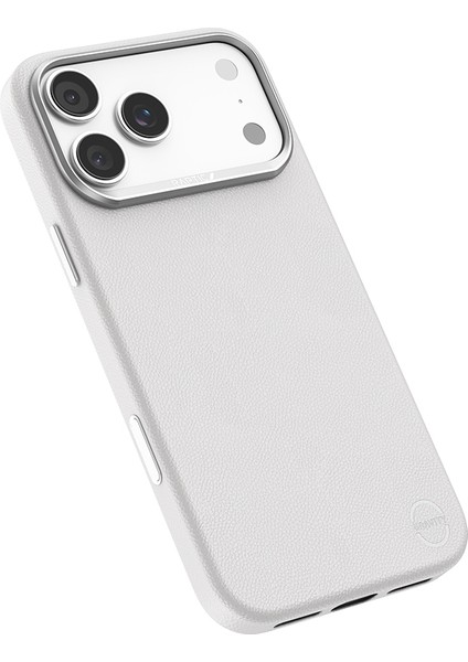 iPhone 17 Pro Max Uyumlu Kılıf M-Safe Şarj Özellikli Polimerik Deri Raptic Urban Nano Kapak Beyaz indirimleri