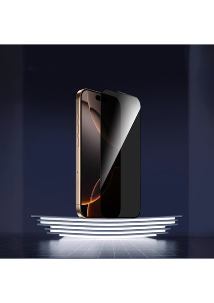 iPhone 17 Pro Max Uyumlu Wiwu GT-028 Iprivacy Temperli Cam Ekran Koruyucu Siyah fiyatları