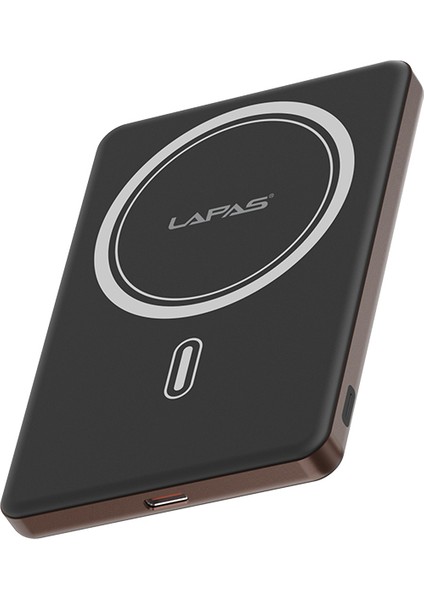 LP-PW003 Ultra Ince Hızlı Şarj Özellikli Wireless Powerbank 5000MAH 15W Gold modelleri