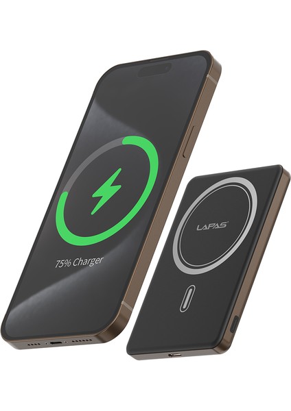 LP-PW003 Ultra Ince Hızlı Şarj Özellikli Wireless Powerbank 5000MAH 15W Gold indirimleri