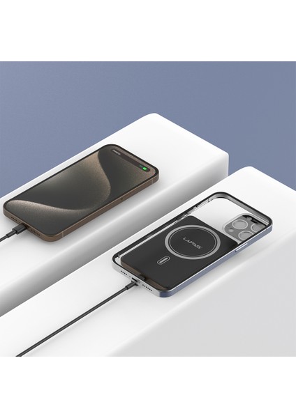 LP-PW003 Ultra Ince Hızlı Şarj Özellikli Wireless Powerbank 5000MAH 15W Gold