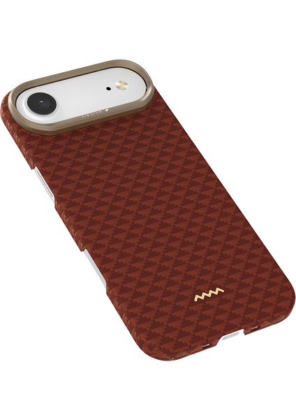 iPhone 17 Air Uyumlu Kılıf M-Safe Şarj Özellikli Raptic Aramid Skin Origin Serisi Kapak Kırmızı fiyatları