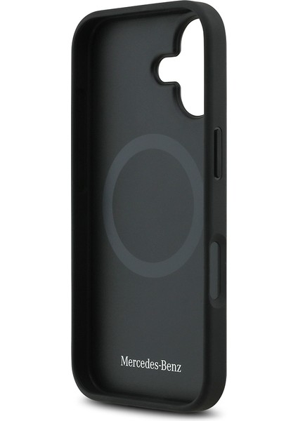 iPhone 17 Kılıf Mercedes Benz Lisanslı M-Safe Şarj Hakiki Deri Nostaljik Yıldız Dizayn Siyah fırsatları