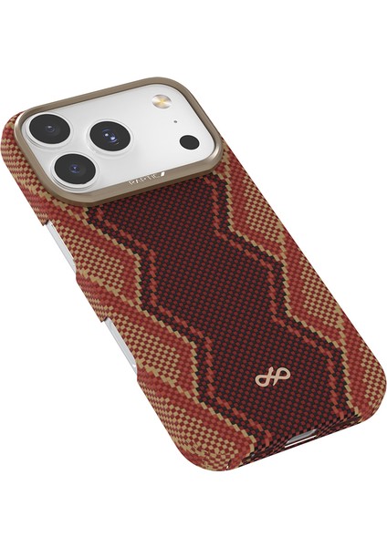 iPhone 17 Pro Max Uyumlu Kılıf M-Safe Şarj Özellikli Raptic Aramid Skin Bionic Serisi Kapak Kırmızı fiyatları