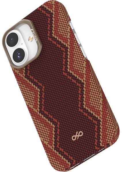 iPhone 17 Uyumlu Kılıf M-Safe Şarj Özellikli Raptic Aramid Skin Bionic Serisi Kapak Kırmızı indirimleri