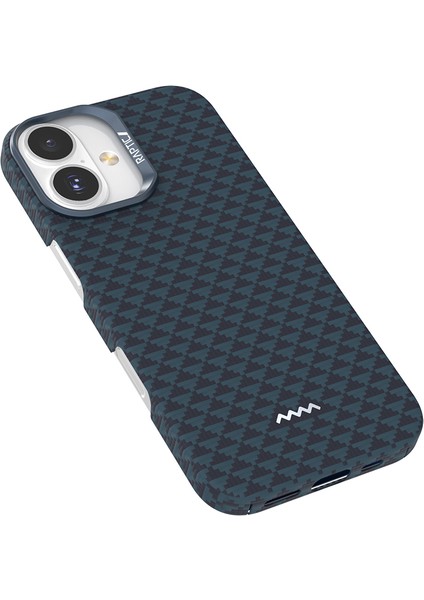 iPhone 17 Uyumlu Kılıf M-Safe Şarj Özellikli Raptic Aramid Skin Origin Serisi Kapak Lacivert fiyatları