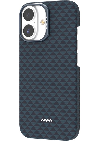 iPhone 17 Uyumlu Kılıf M-Safe Şarj Özellikli Raptic Aramid Skin Origin Serisi Kapak Lacivert fırsatları