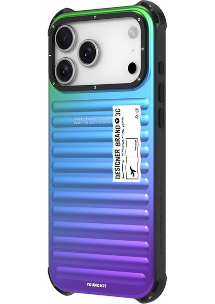 iPhone 17 Pro Max Uyumlu Kılıf Youngkit The Secret Color Serisi Kapak Mavi fiyatları