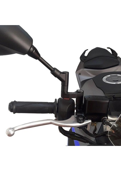 Yamaha Tenere 700 2019-2024 Uyumlu Ayna Genişletme Siyah modelleri
