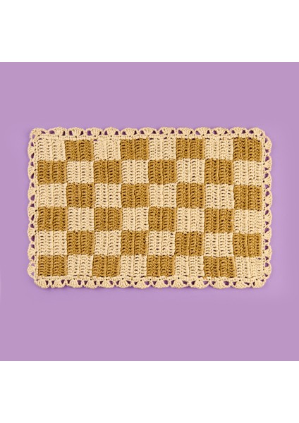 Soft Dama Supla - Bej / Kahverengi - 30X45 cm