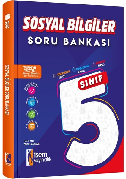 Isem Yayıncılık 5 Sınıf Sosyal Bilgiler Soru Bankası