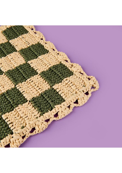 Soft Dama Supla - Bej / Yeşil - 30X45 cm modelleri