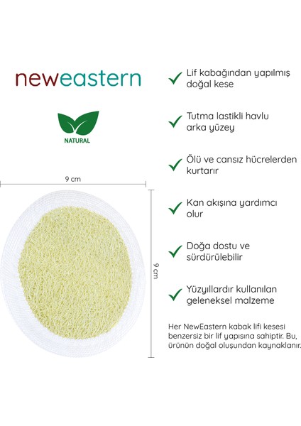 Doğal Kabak Lifi Banyo Yüz Temizleyici ve Peeling Kesesi - 1 Adet Ikili Paket fiyatları
