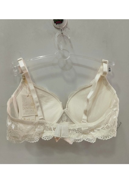 Kadın Dolgulu Dantel Detaylı K. Beyaz Sütyen - 1112 fiyatları