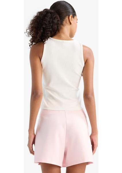Slim Fit Dar Kesim Bisiklet Yaka Fitilli Kaşkorse Atlet F9075AX25HS indirimleri