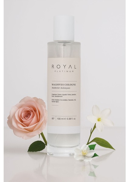 Maldıves 100 ml Kolonya modelleri