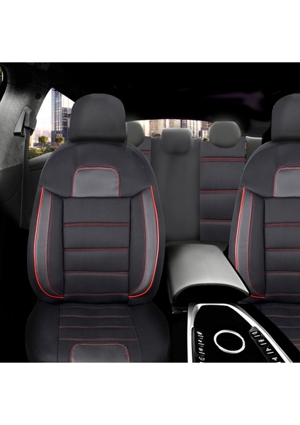 Her Araca Uyumlu Tam Takım Basic K Model Oto Koltuk Kılıfı Seti fiyatları