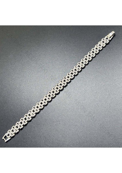 Zirkon Taş , Kordon Model, Platinyum Kaplama Xuping Bileklik 422, Gümüş Renk modelleri