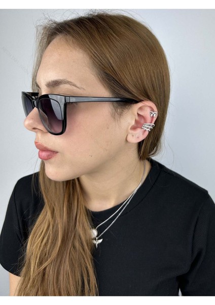 Zirkon Taşlı, Kulak Kıkırdak Bölgesi Bijuteri Küpe 509, Gümüş Renk fiyatları