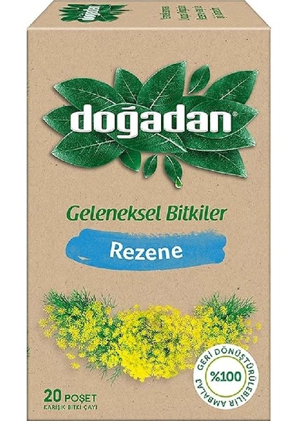 Rezene Çayı 20 Adet Poşet Doğal ve Katkısız Ferahlatıcı Lezzet