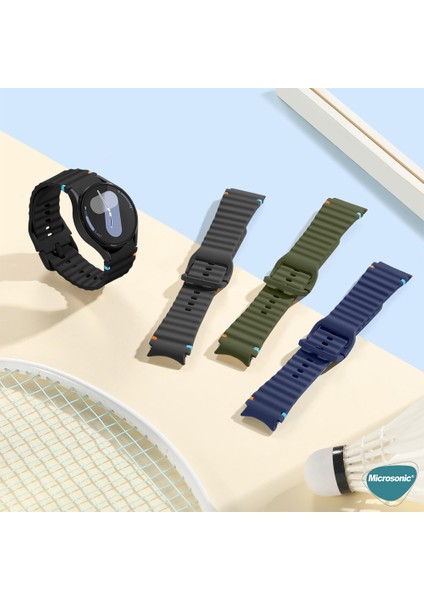 Samsung Galaxy Watch 4 44MM Kordon Promotion Sport Koyu Gri