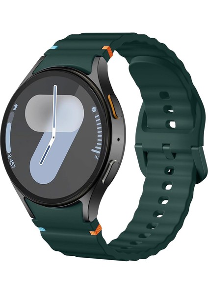 Samsung Galaxy Watch 5 40MM Kordon Promotion Sport Koyu Yeşil