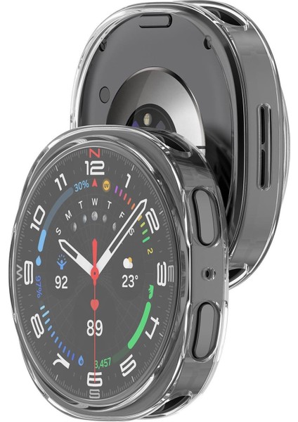 Samsung Galaxy Watch 8 40MM Kılıf Ekranı Tam Kaplayan 360 Full Round Soft Silicone Şeffaf fiyatları