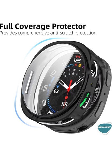 Samsung Galaxy Watch 8 40MM Kılıf Ekranı Tam Kaplayan 360 Full Round Soft Silicone Şeffaf indirimleri