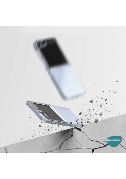 Samsung Galaxy Z Flip 7 Kılıf Magsafe Clear Soft Şeffaf