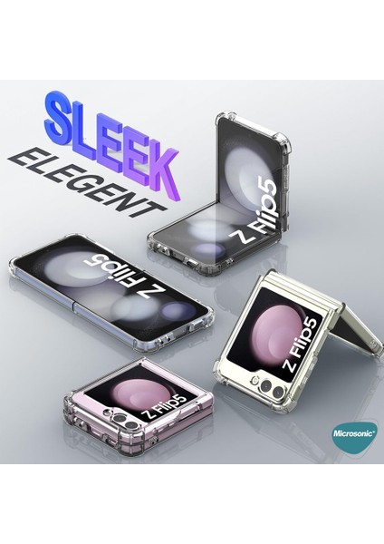 Samsung Galaxy Z Flip 7 Kılıf Magsafe Clear Soft Şeffaf