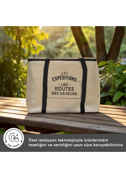 Flora İzolasyonlu Piknik Sepeti 28 L modelleri