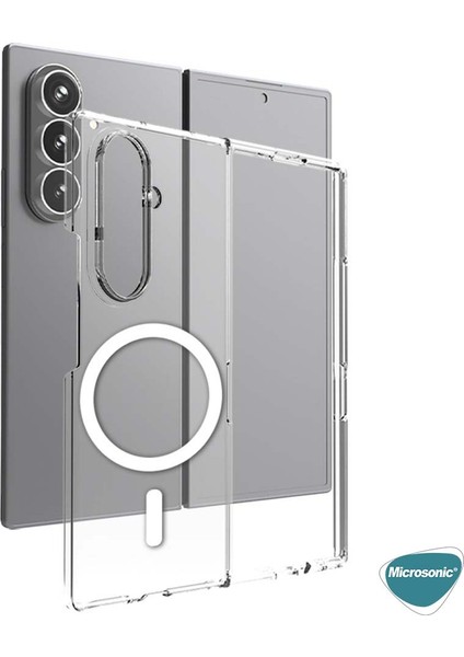 Samsung Galaxy Z Fold 6 Kılıf Magsafe Clear Soft Şeffaf indirimleri
