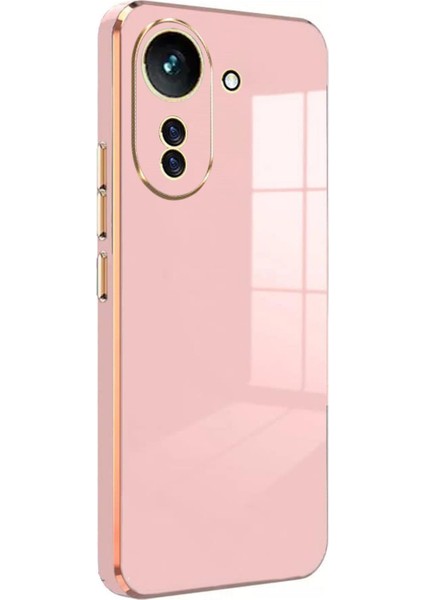 Xiaomi Poco C65 Kılıf Olive Plated Pembe
