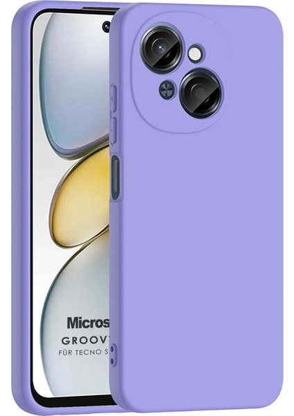 Tecno Spark Go 1 Kılıf Groovy Soft Lila