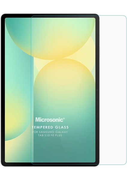 Samsung Galaxy Tab S10 Fe Plus Tempered Glass Cam Ekran Koruyucu
