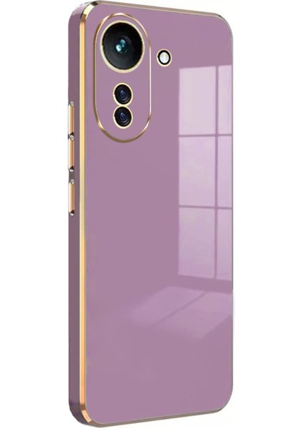 Xiaomi Poco C65 Kılıf Olive Plated Lila