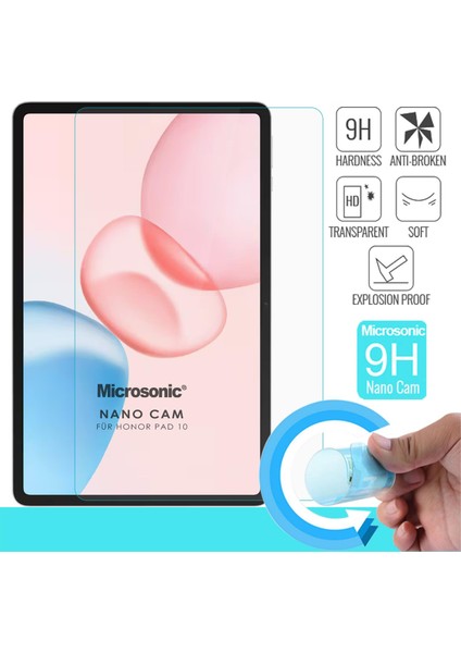 Honor Pad 10 Nano Glass Cam Ekran Koruyucu fiyatları