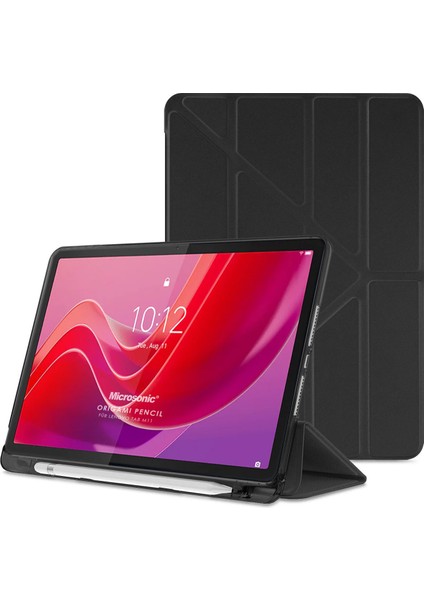 Lenovo Idea Tab Pro 12.7 TB-373FU Kılıf Origami Pencil Siyah