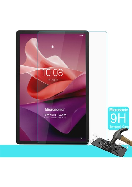 Lenovo Idea Tab Pro 12.7 TB-373FU Tempered Glass Cam Ekran Koruyucu fiyatları