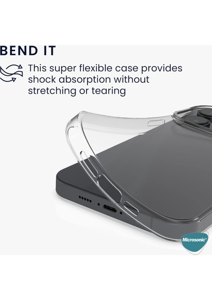 Tecno Spark Go 1 Kılıf Transparent Soft Şeffaf