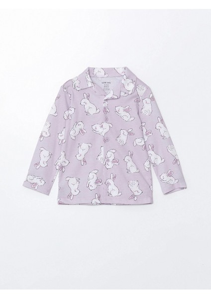 Lcw Baby Lila Gömlek Yaka Kız Bebek Pijama Takımı fiyatları