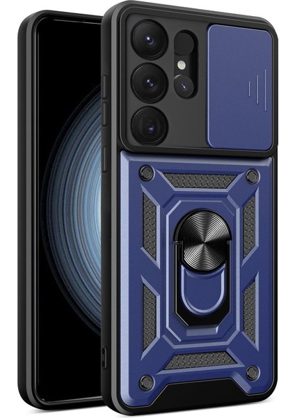 Samsung Galaxy S25 Ultra Kılıf Impact Resistant Lacivert