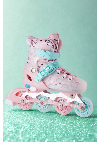 Speedx Cat Profesyonel Çocuk Pateni Işıklı Silikon Tekerler Taşıma Çantalı indirimleri