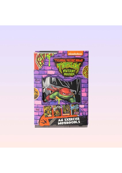 Genç Mutant Ninja Kaplumbağalar 4'lü Defter Seti modelleri