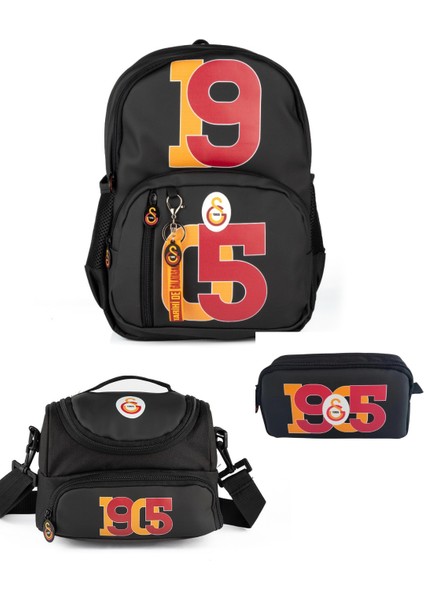 Lisanslı Taraftar Galatasaray Official Okul Sırt Çantası+Beslenme Çantası+Kalemlik